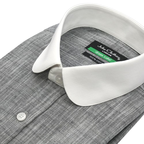 Men penny round club collar - round,