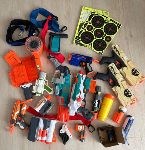 Nerf gun rare bundle strike - nerf,