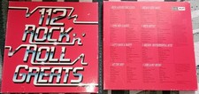 112 Rock and Roll Greats Vinyl Box Set of 8 Records. Readers Digest. VG+