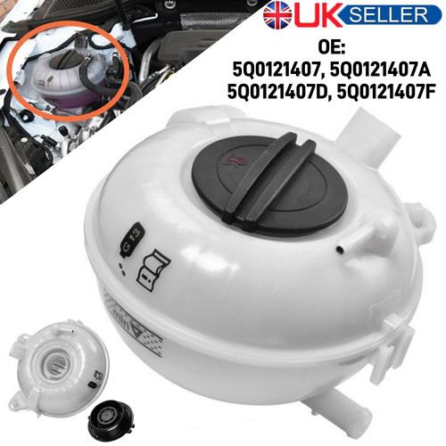 Coolant expansion header - header, tank