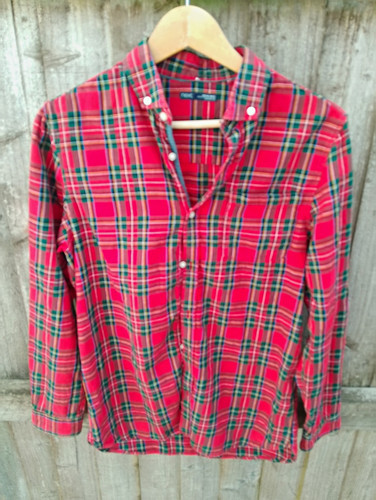 Next mens red plaid - next,