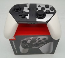 Switch Wireless Pro Controller Black White Bluetooth Gamepad Turbo Vibration