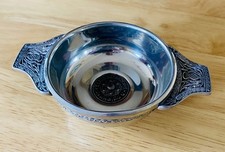 Scottish Pewter Quaich Cup