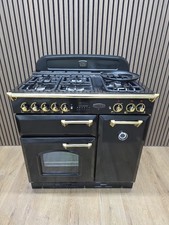 RANGEMASTER CLASSIC 90 DUAL FUEL ⚡️🔥RANGE COOKER IN BLACK &BRASS REFURBISHED