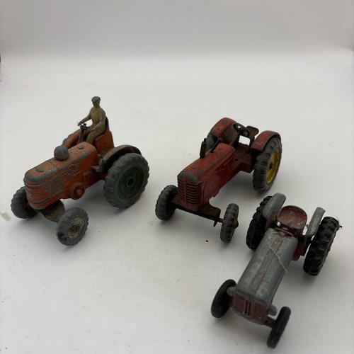 Dinky and matchbox tractors - dinky,