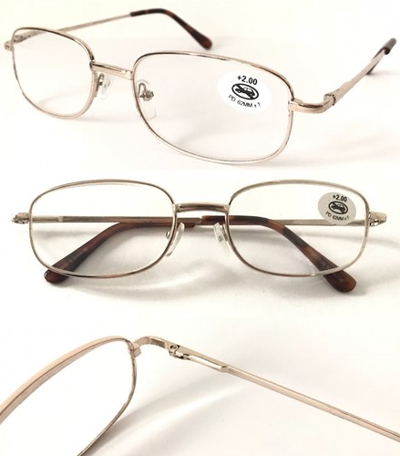 Unisex metal frame reading - metal,
