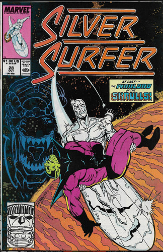 Silver surfer - silver, #28