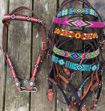 Western brow band headstall