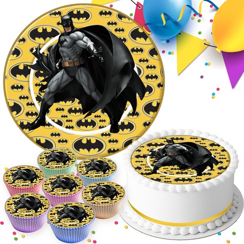 Batman birthday party - party, edible