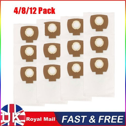 Replacement dust bags - 12,
