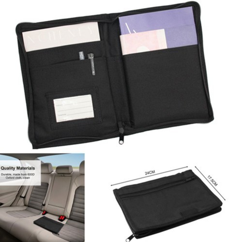 Sleek car document holder - document,