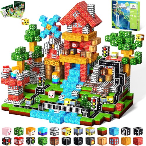 100 pcs magnetic blocks for - magnetic,