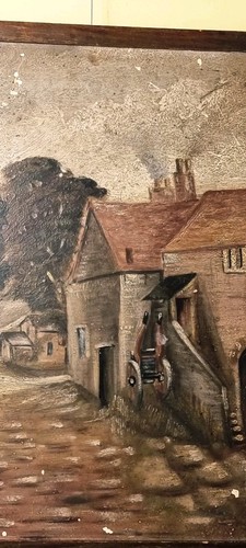 Early 20th century oil - oil, on
