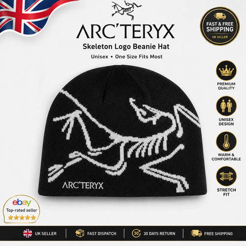 Arc teryx skeleton logo - arc'teryx, beanie