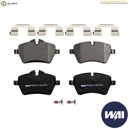 Brake pad set disc - disc,