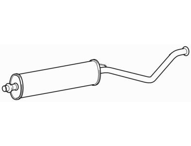 Quality centre exhaust middle - exhaust,