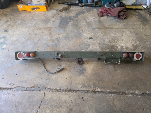 Military trailer light bar - military,