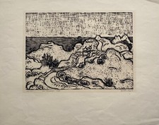 Woodcut At The Black Sea