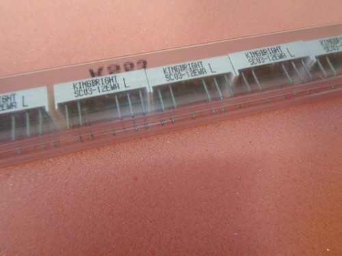 Segment red led display - red,
