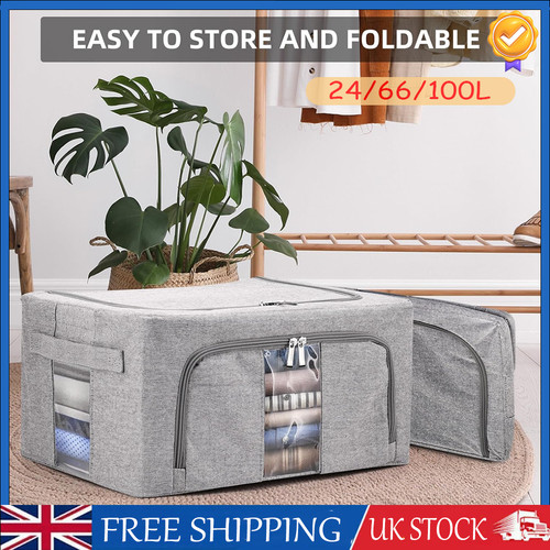 Folding stackable organizer - folding,