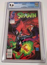 SPAWN #1 CGC 9.6 NM+ Todd