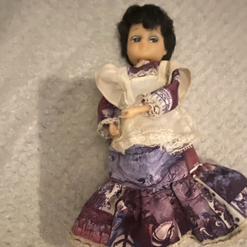 Girl doll antique money - doll,