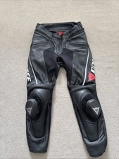 Dainese Men's Perforated Leather Trousers Size 50