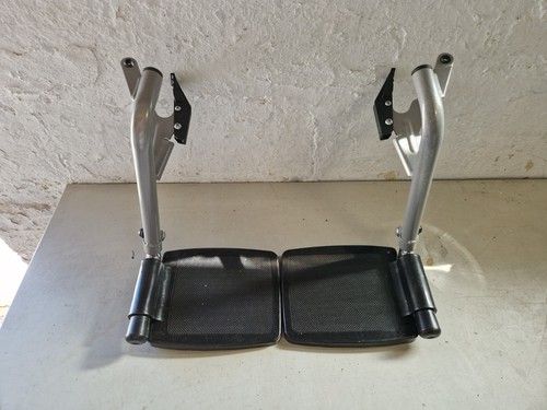 Grey wheelchair footrests with - wheelchair,