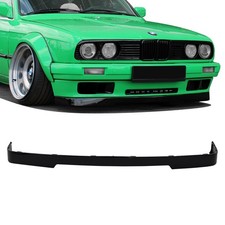 Bumper Front Spoiler Lip Splitter Black to Modify IS on BMW E30 82-94 all Models