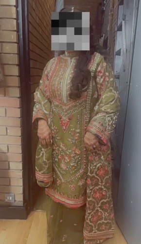 Asian mehndi outfit - asian, x-large