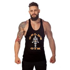 Golds Gym Vest Mens Muscle Joe