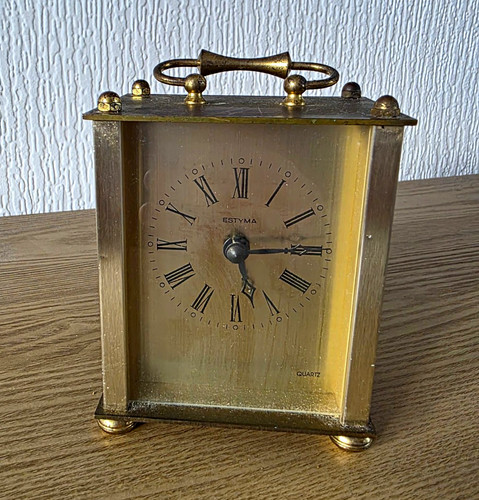 Vintage estyma quartz carriage - estyma,