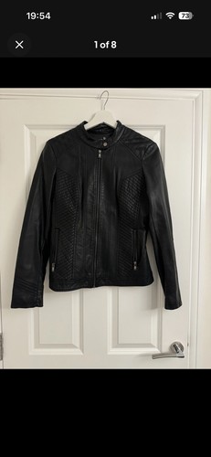 Wallis black faux leather - black,