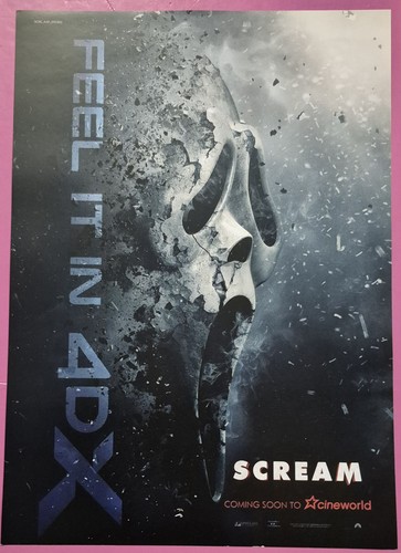 Scream size promotional - a4,
