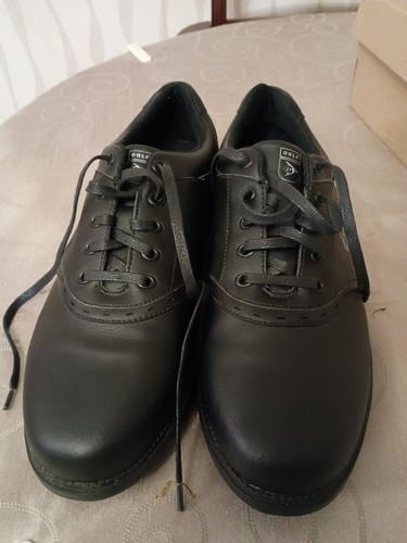 Dunlop mens black leather golf - mens,