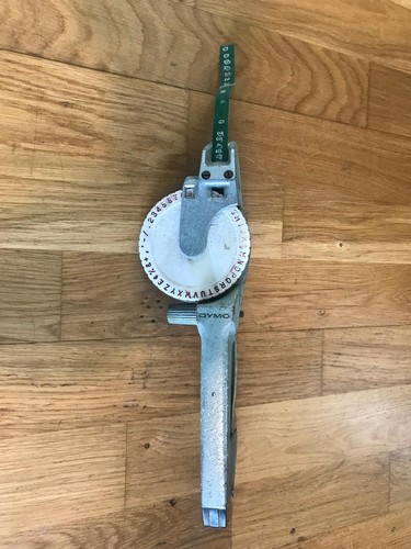 Vintage dymo embossing - vintage,