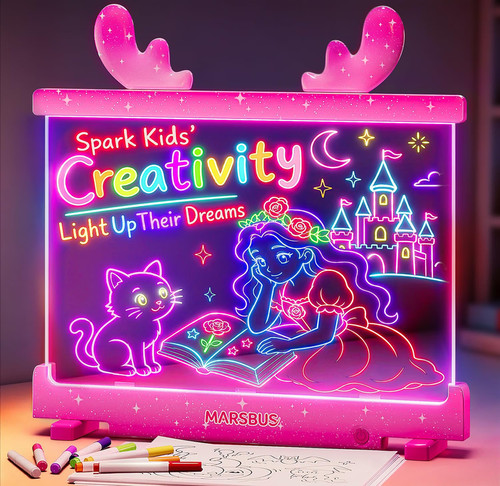 Led drawing board for kids - led,