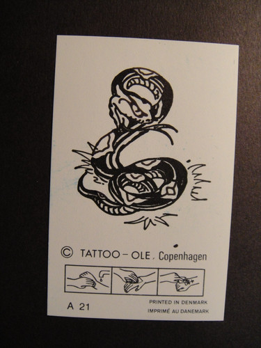 Dandy gum tattoo ole - tattoo,