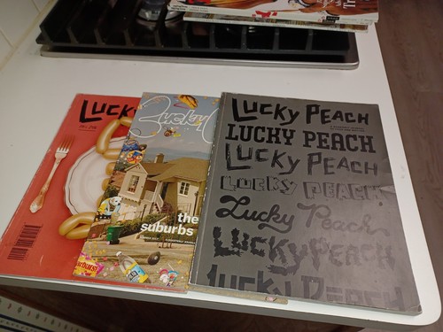 Lucky peach magazine issues - peach,