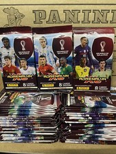 FIFA WORLD CUP QATAR 2022 TRADING CARDS 50 Sealed PACKS 8 Cards Per Pack Lot