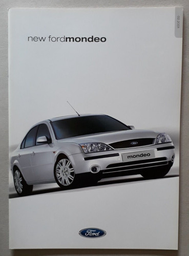 Ford mondeo range brochure - ford,