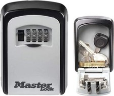 Master Lock Key Safe Wall Mounted Outdoor Strong Safe Mounting Kit -85X119X36