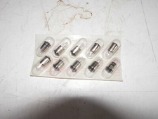 10 Piece 6V 1A Bulbs pre war cars / motorbikes / scooters