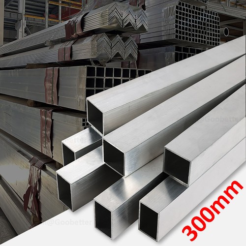 Aluminium box section tube - aluminium,
