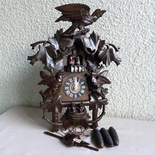 LARGE 20" 1 DAY CUCKOO CLOCK 3