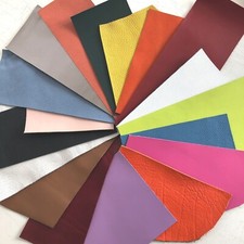 Leather scraps offcuts - leather,