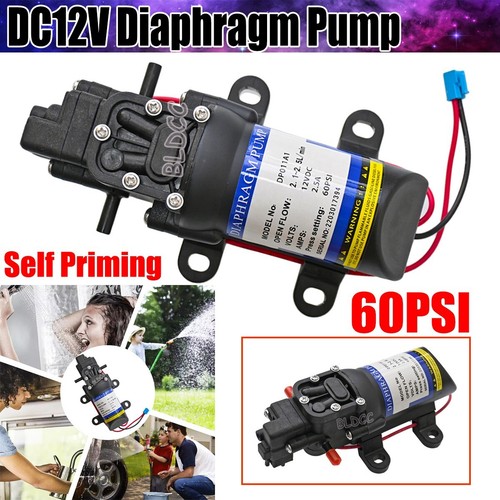 60psi 12v diaphragm pump - diaphragm, 2.5a