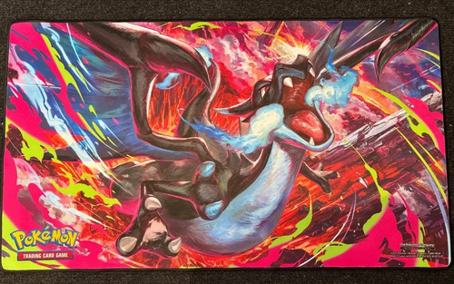 Mega charizard play mat - mega,
