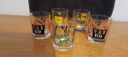 Vintage whiskey glasses haig - vintage,