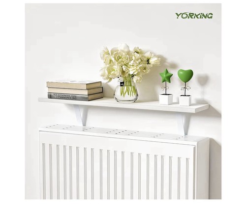 White mdf wood radiator - radiator, cover